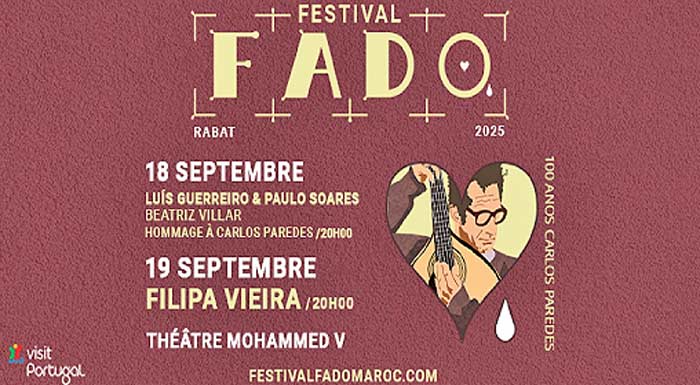 Le Festival Fado revient à Rabat pour sa 8ème édition marocaine