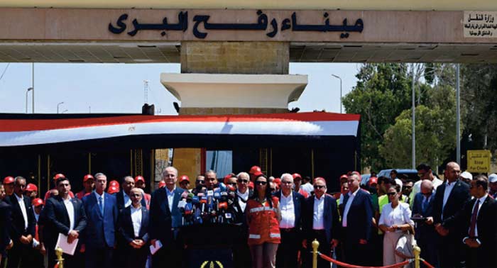 Une délégation du Hamas en Egypte reçoit une proposition de cessez-le-feu