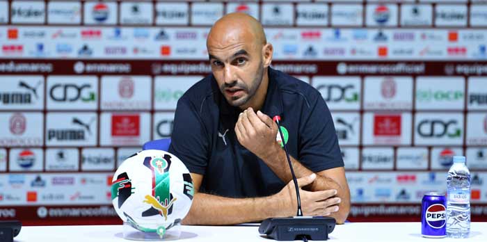 Walid Regragui : Face au Niger, le Maroc a tout pour gagner Walid Regragui : Face au Niger, le Maroc a tout pour gagner