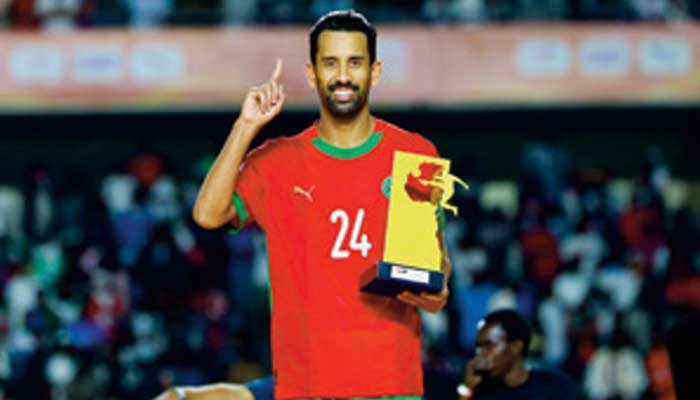 CHAN 2024: Mohamed Rabie Hrimat  meilleur joueur, consécration du Patron CHAN 2024: Mohamed Rabie Hrimat  meilleur joueur, consécration du Patron