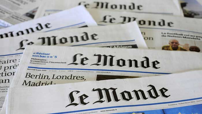 Quand "Le Monde" devient petit !