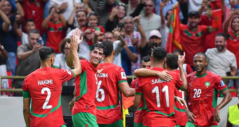 Carton plein du Onze national face au Niger Carton plein du Onze national face au Niger