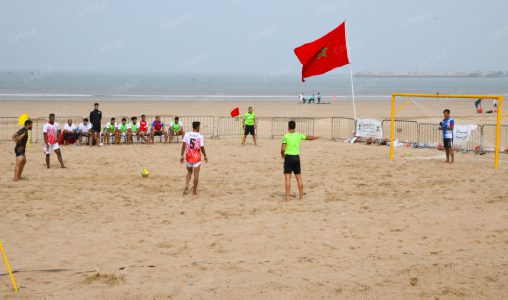 1ère étape Sud du Championnat national de beach soccer à Essaouira