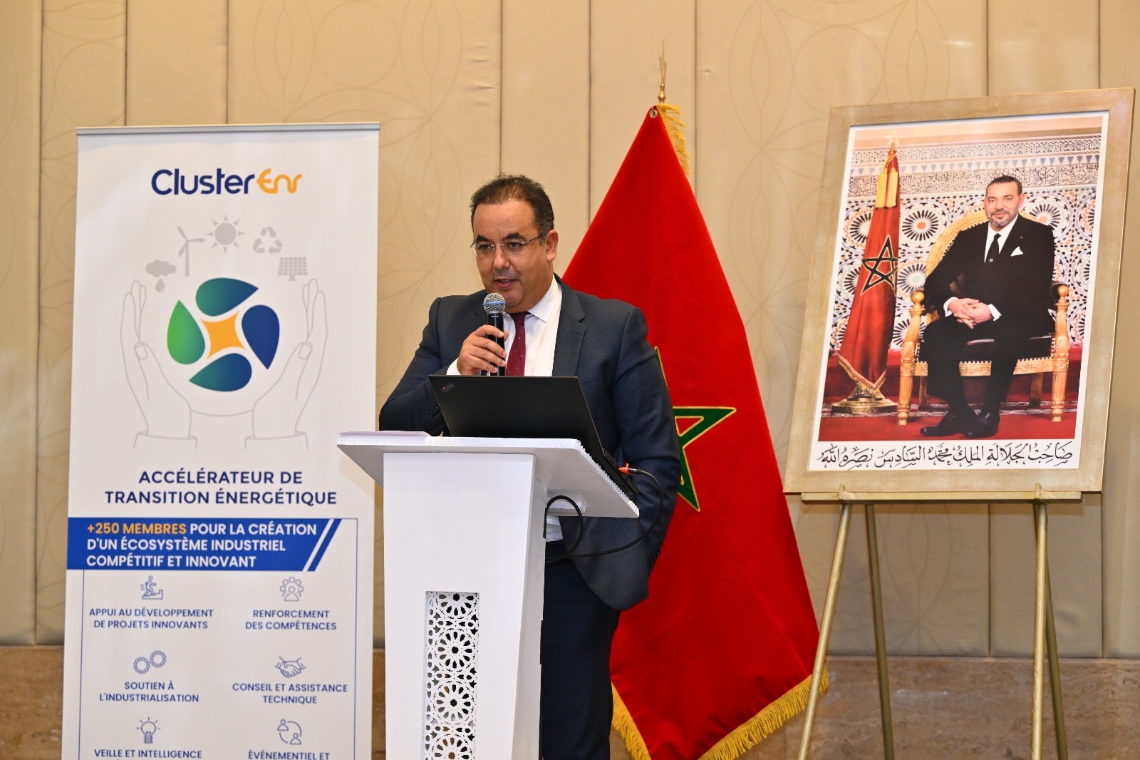 Le PDG de MASEN élu à la tête du Cluster ENR Maroc