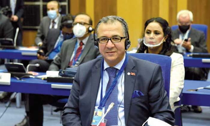 Azzeddine Farhane réitère à Vienne l’attachement du Maroc, sous la Conduite éclairée de Sa Majesté le Roi Mohammed VI, aux principes de la coopération Sud-Sud et de la solidarité africaine