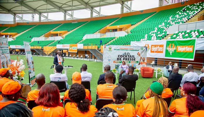 CAN 2025 : Présentation à Abidjan du Village "Eleph'FAN"