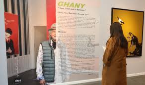 Vernissage de l'exposition "Now, Then and In Between" de l’artiste peintre Ghany Belmaachi