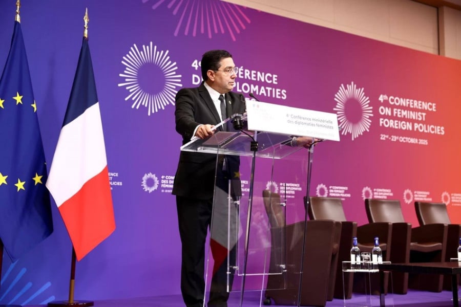 Nasser Bourita et Jean-Noël Barrot font le point sur le partenariat d’exception renforcé qui lie le Maroc et la France Nasser Bourita et Jean-Noël Barrot font le point sur le partenariat d’exception renforcé qui lie le Maroc et la France