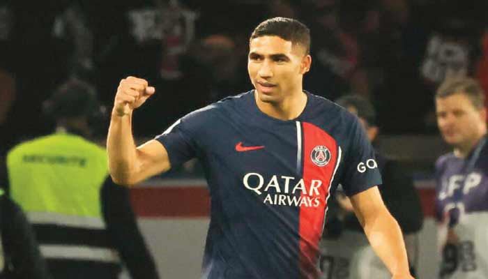 Achraf Hakimi, l’infatigable guerrier, marque une halte Achraf Hakimi, l’infatigable guerrier, marque une halte