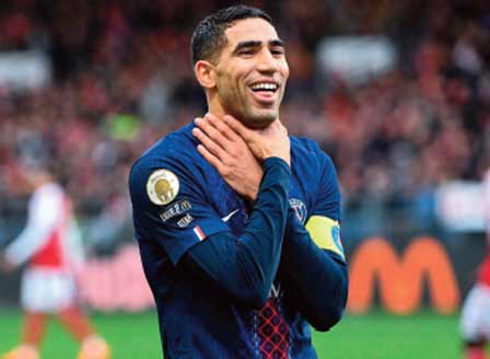 Doublé de Hakimi contre Brest, le PSG reprend la tête de la Ligue 1