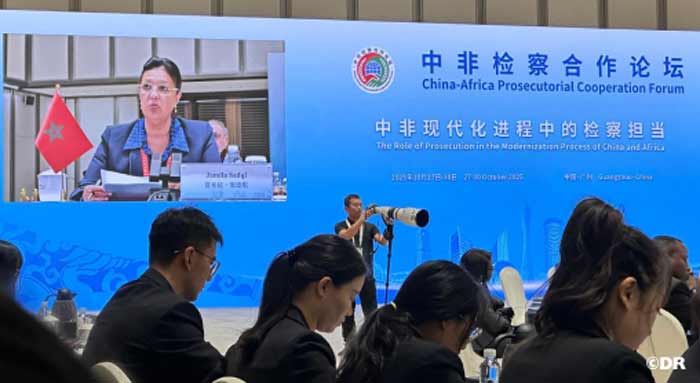Le Maroc réaffirme son engagement en faveur de la coopération judiciaire sino-africaine