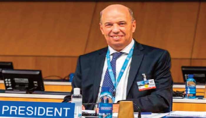 Omar Zniber préside un briefing à l'OIT sur les préparatifs de la 6ème Conférence mondiale sur l'élimination du travail des enfants