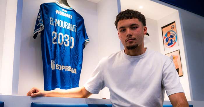 Le Marocain Samir El Mourabet prolonge avec le Racing Strasbourg jusqu'en 2030