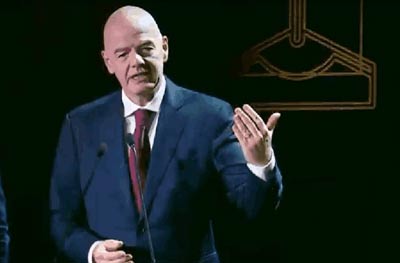 Gianni Infantino : Les stars du football africain rivalisent avec les meilleures du monde