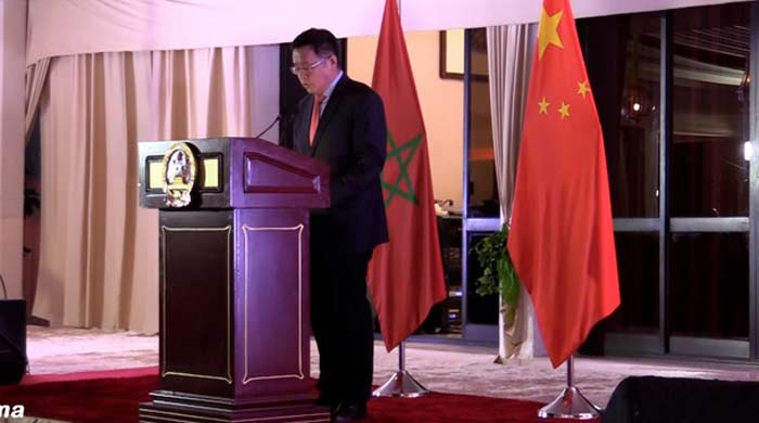 Vernissage à Rabat d'une exposition en commémoration du 67e anniversaire de l'établissement des relations diplomatiques Maroc-Chine