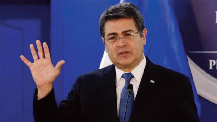 Juan Orlando Hernandez, l'ex-président du Honduras Hernandez, narcotrafiquant gracié par Trump