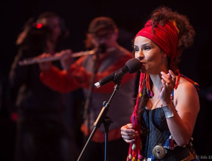 Oum en concert  à Tanger