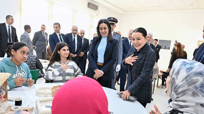 SAR la Princesse Lalla Asmaa inaugure le Centre “Princesse Lalla Asmaa” de Meknès