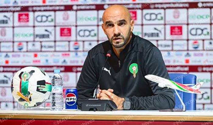 Walid Regragui : Je me suis basé sur des critères objectifs dans le choix des joueurs