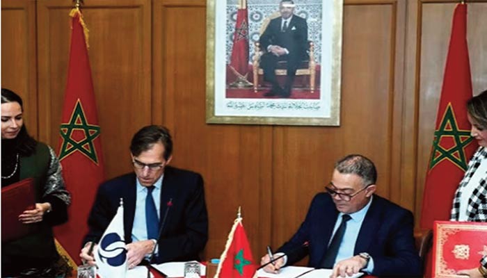 Maroc-BERD : signature à Rabat d'un contrat de financement de 150 M€ pour le projet "SAISS III"