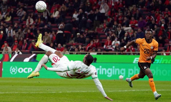 El-Kaabi, virtuose des retournés acrobatiques