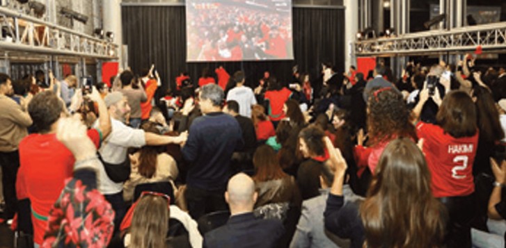 De l’IMA aux Champs-Elysées, Paris vibre pour les Lions de l’Atlas