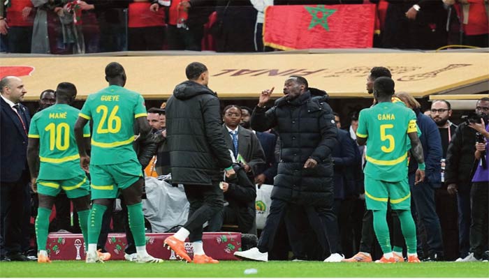 Le président de la FIFA fustige le comportement d'une partie de l'équipe sénégalaise pendant la finale