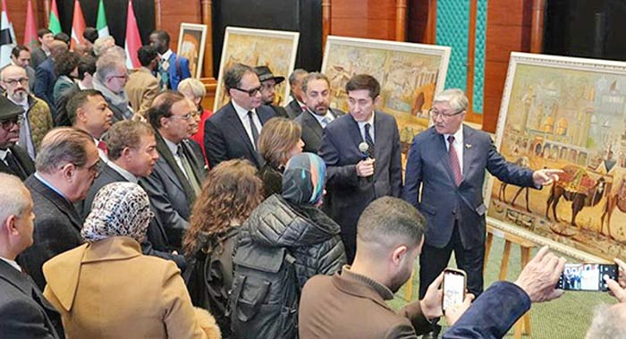 Vernissage au siège de l'ICESCO à Rabat de l’exposition "Enfance et vie d'Al-Farabi"