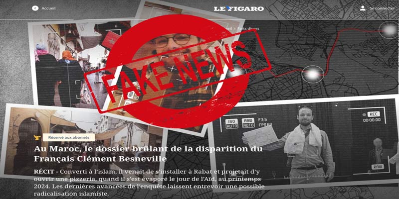 Une disparition Et “Le Figaro” de partir dans ses divagations