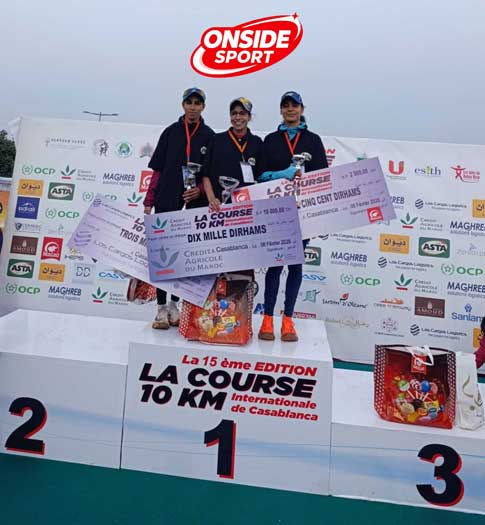 10 km international de Casablanca : Victoire de Hafid Rizgy et Kalthoum Bouaasyrya