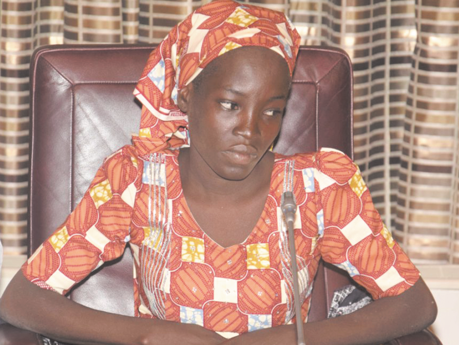 Amina Ali, rescapée de Chibok, "la petite chérie du quartier" Amina Ali, rescapée de Chibok, "la petite chérie du quartier"