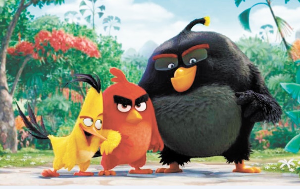 Les oiseaux d' “Angry Birds” planent au sommet du box-office