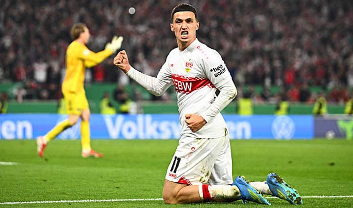 Le VfB Stuttgart de Bilal Al Khannous rejoint le FC Bayern en final de la Coupe d'Allemagne