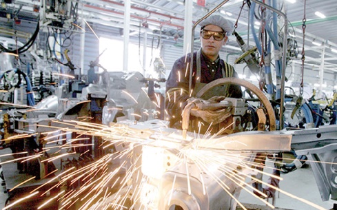 La production d’industries manufacturières en hausse