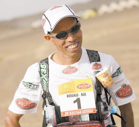 Ahansal à l'ultra-marathon du Badwater