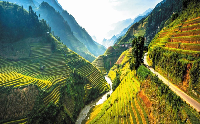Les destinations les plus spectaculaires du monde :  Mu Cang Chai - Vietnam