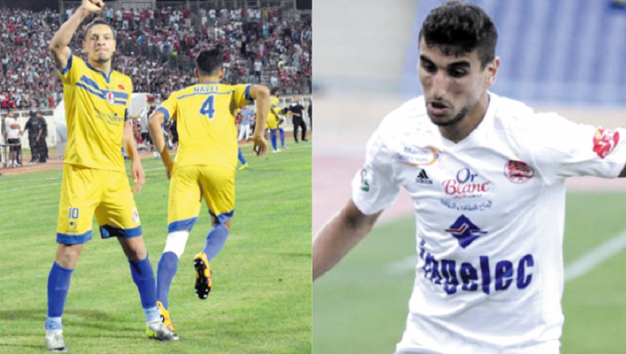 Karti et Benjelloun, les buteurs du WAC et du FUS.