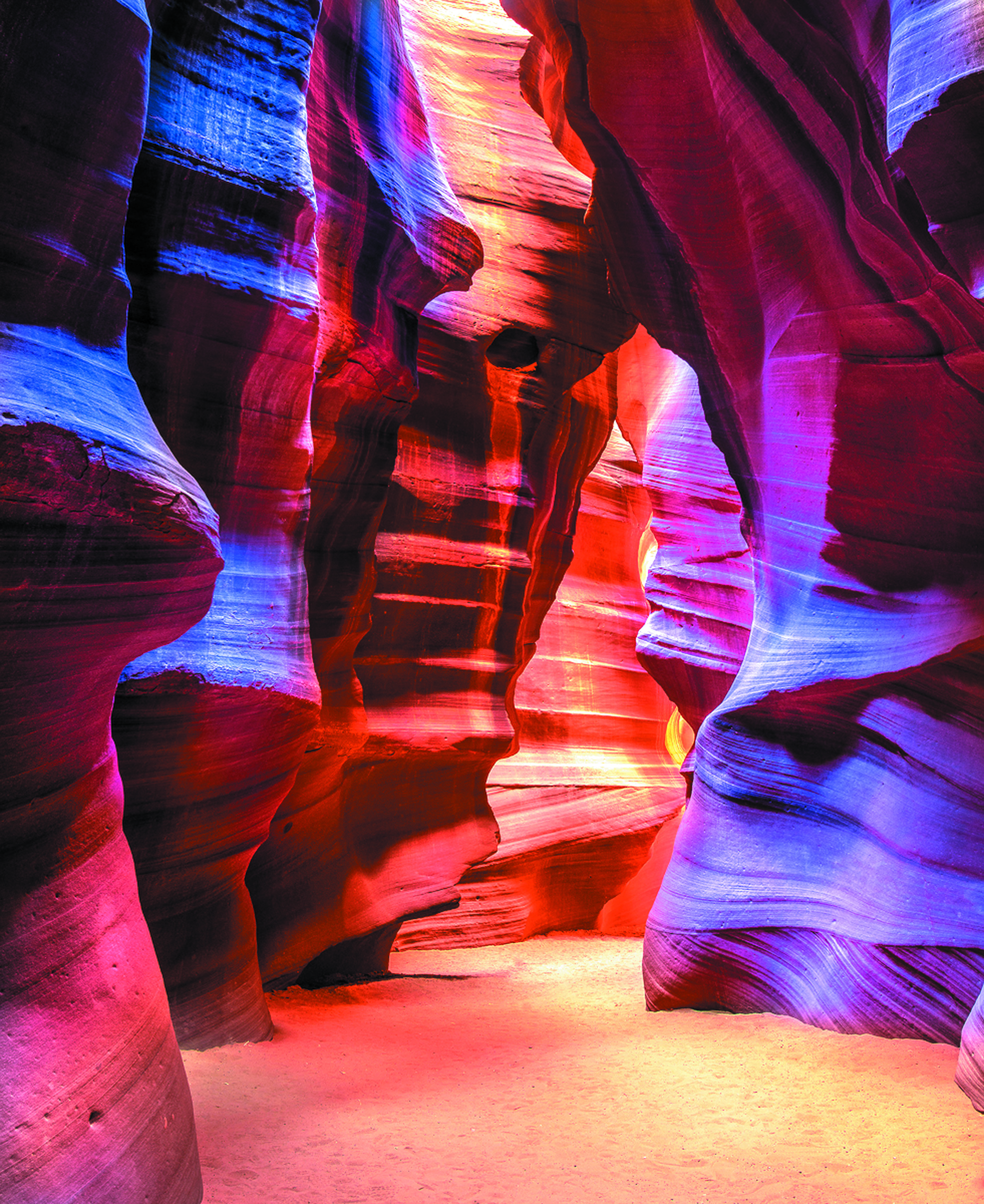 Les destinations les plus spectaculaires du monde : Antelope Canyon - Arizona, Etats-Unis
