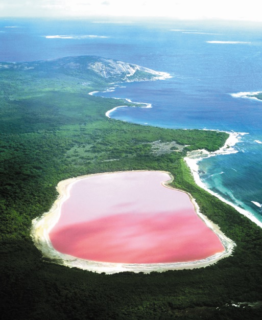Les destinations les plus spectaculaires du monde : Le Lac Hillier - Australie-Occidentale