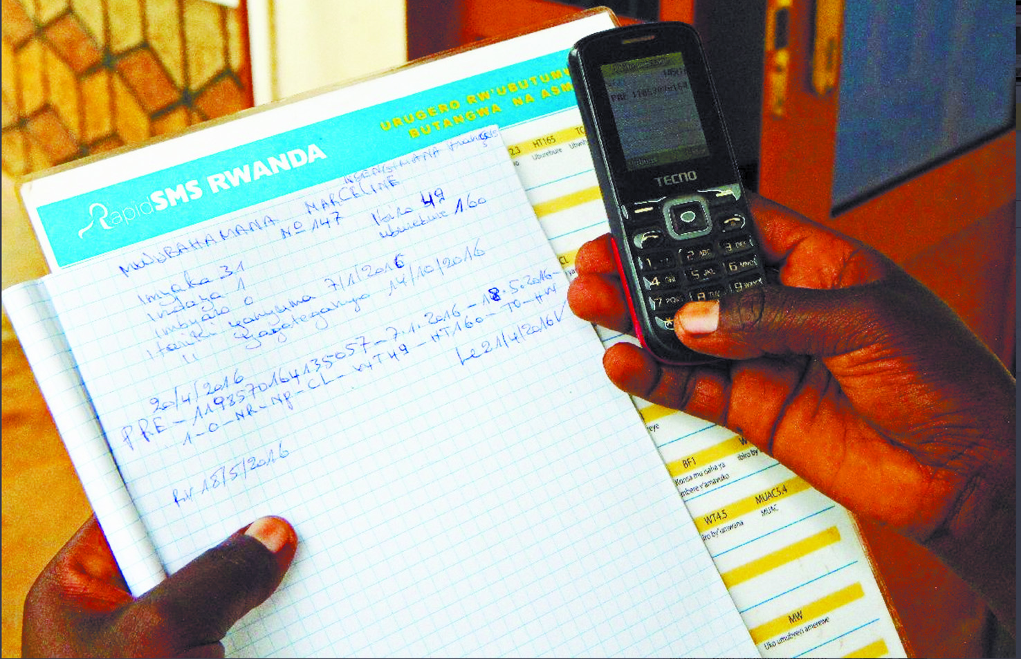 Au Rwanda, des textos peuvent sauver les nouveau-nés