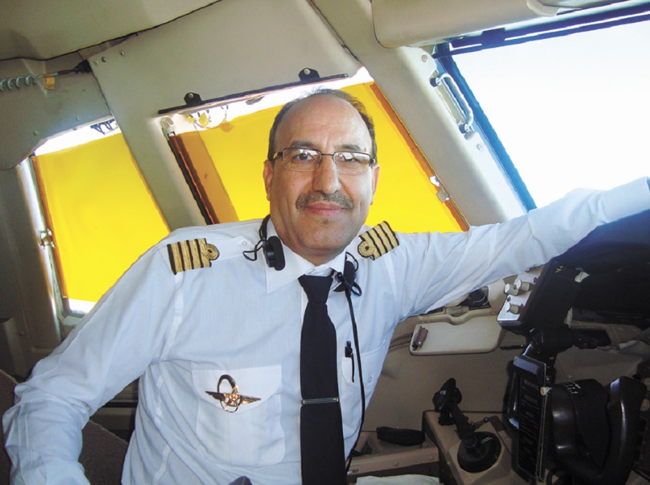 Abderrahman Karmane, commandant de bord et instructeur examinateur : Vu du cockpit