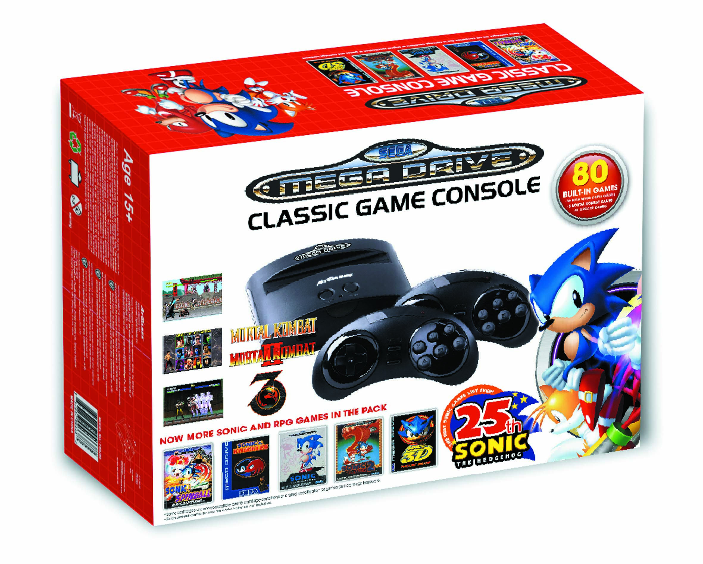 Après la NES de Nintendo, la Mega Drive revient à son tour Après la NES de Nintendo, la Mega Drive revient à son tour
