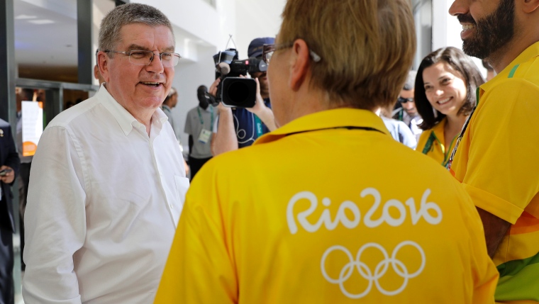 Les dignitaires du CIO  face à la poudrière russe Les dignitaires du CIO  face à la poudrière russe