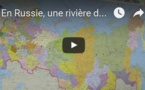 En Russie, une rivière devenue rouge sang