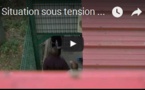 Situation sous tension à la maison d'arrêt de Nanterre, avec un taux de 185% de surpopulation ...