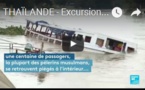 Thaïlande - Excursion tragique : Naufrage d'un bateau sur le fleuve Chao Phraya
