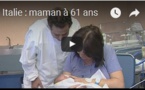 Italie : maman à 61 ans