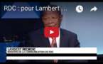 Journal de l'Afrique :  RDC, pour Lambert Mende, les désaccords de l'opposition sont à l'origine du blocage politique