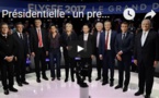 Présidentielle : un premier débat à 11 émaillé de passes d'armes sur l'Europe et les affaires