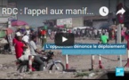 RDC : l'appel aux manifestations de l'opposition